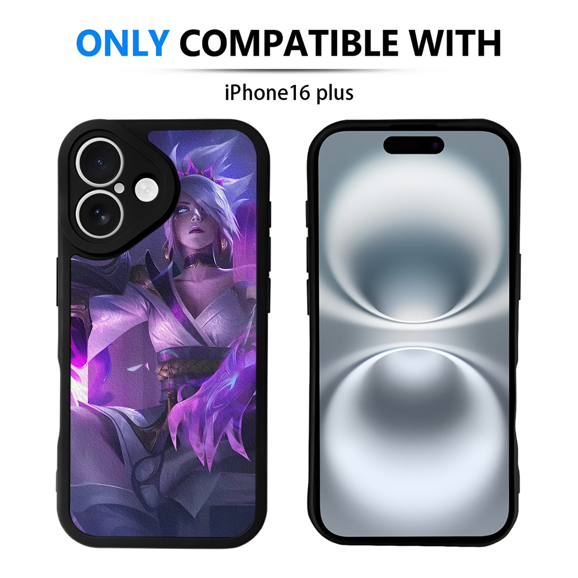 リーグ・オブ・レジェンド League of Legends LOL 【iPhone 16シリーズ対応】シリコンスマホケース（レザー調） 材質：シリコン